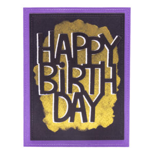 Happy Birthday Purple