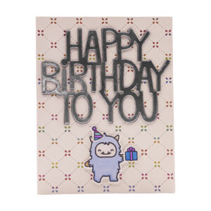 Yeti Happy Birthday to You