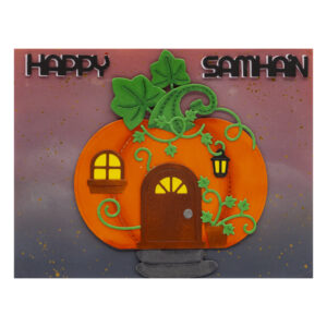 Happy Samhain Pumpkin House