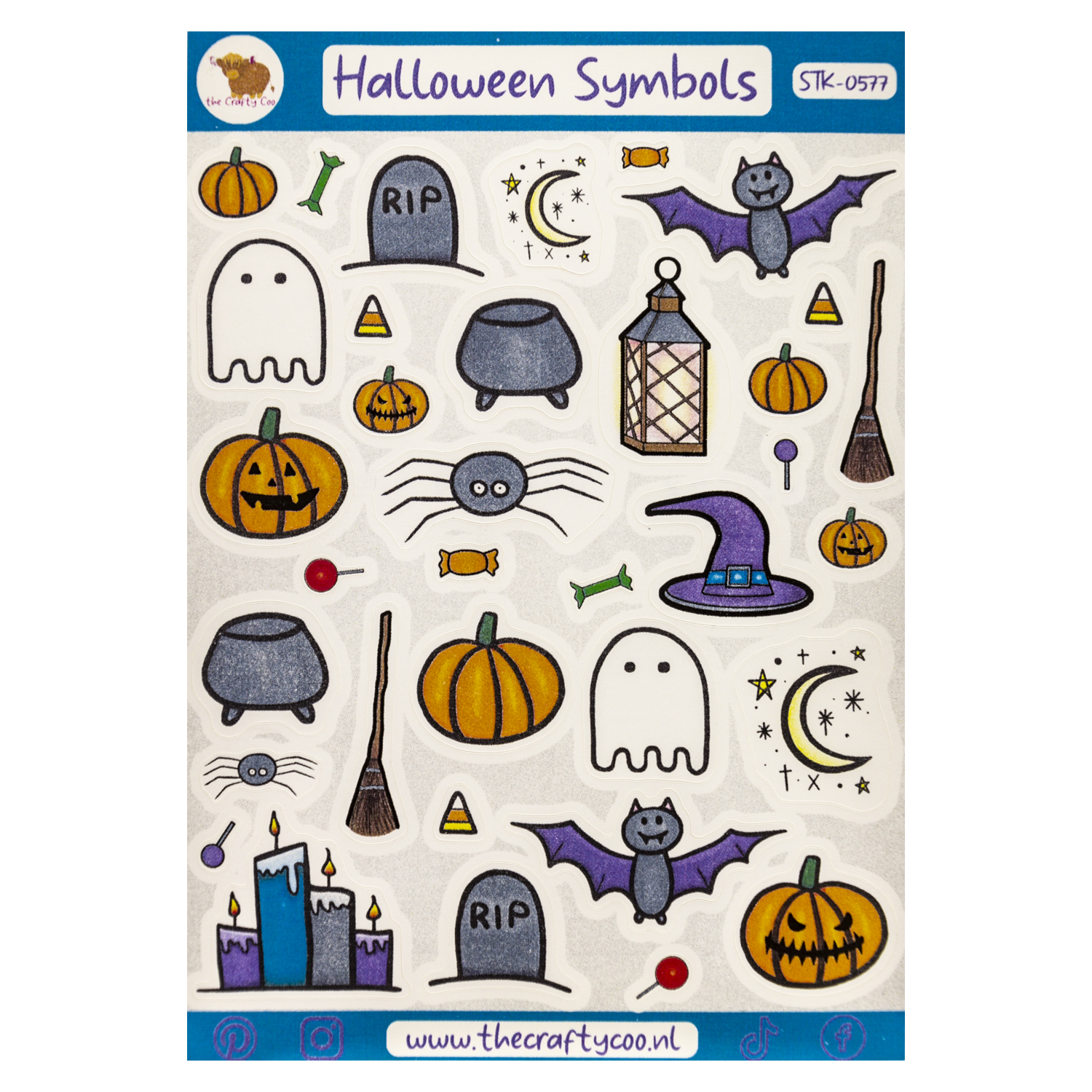 Halloween sticker bundel